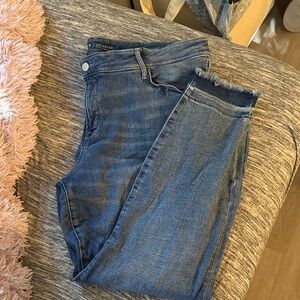 Old Navy Women's Cropped Blue Jeans